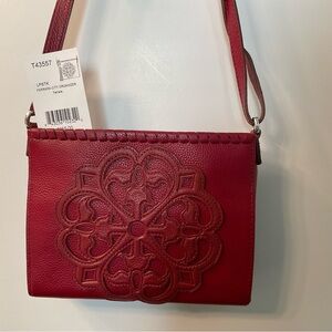 Never used Brighton Ferrara crossbody organizer Color: Lipstick